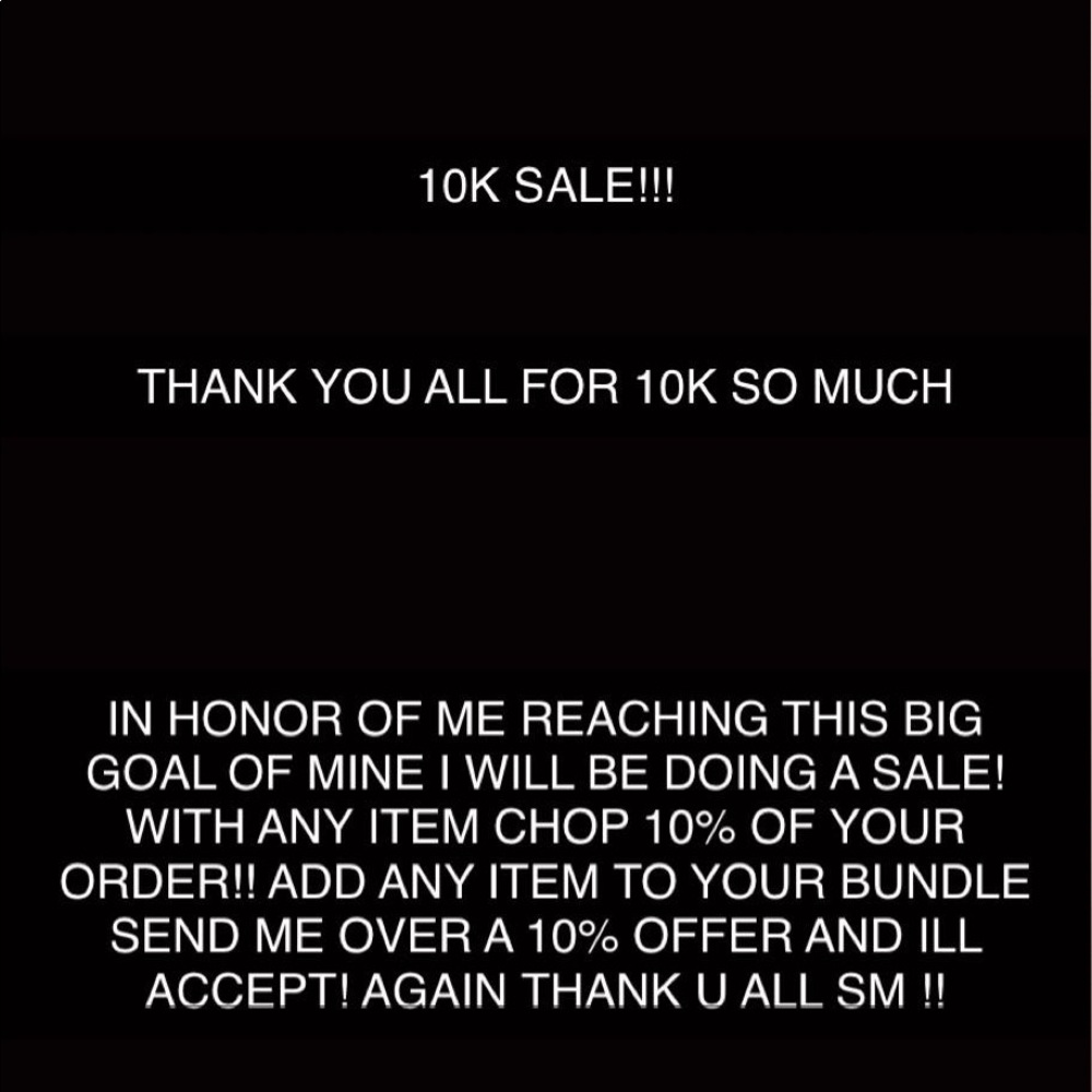 10K SALE